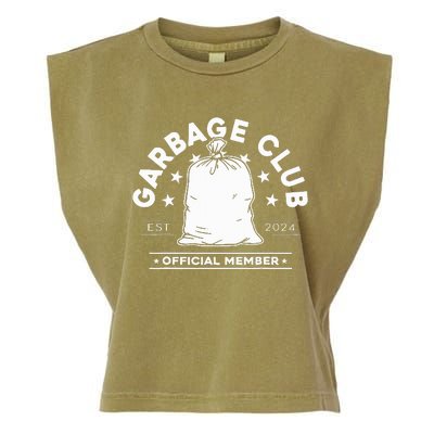 Garbage Club Member Garment-Dyed Women's Muscle Tee