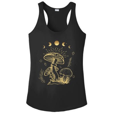 Goblincore Cottagecore Mushroom Spiritual Aesthetic Ladies PosiCharge Competitor Racerback Tank