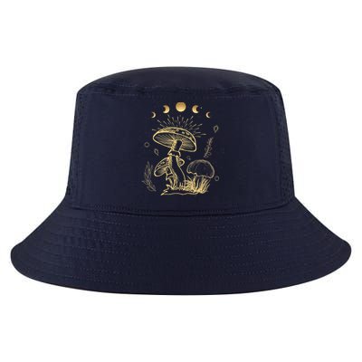 Goblincore Cottagecore Mushroom Spiritual Aesthetic Cool Comfort Performance Bucket Hat