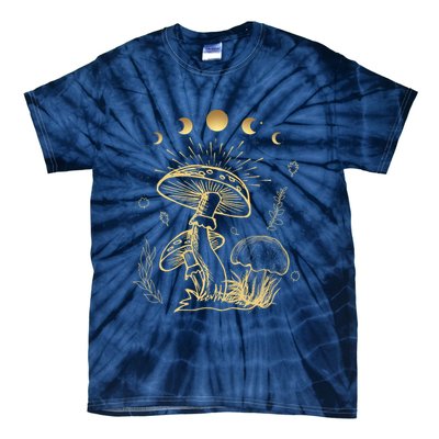 Goblincore Cottagecore Mushroom Spiritual Aesthetic Tie-Dye T-Shirt
