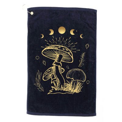 Goblincore Cottagecore Mushroom Spiritual Aesthetic Golf Towel