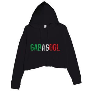 Gabagool Capicola Meat New Jersey Italian Pride Gift Crop Fleece Hoodie