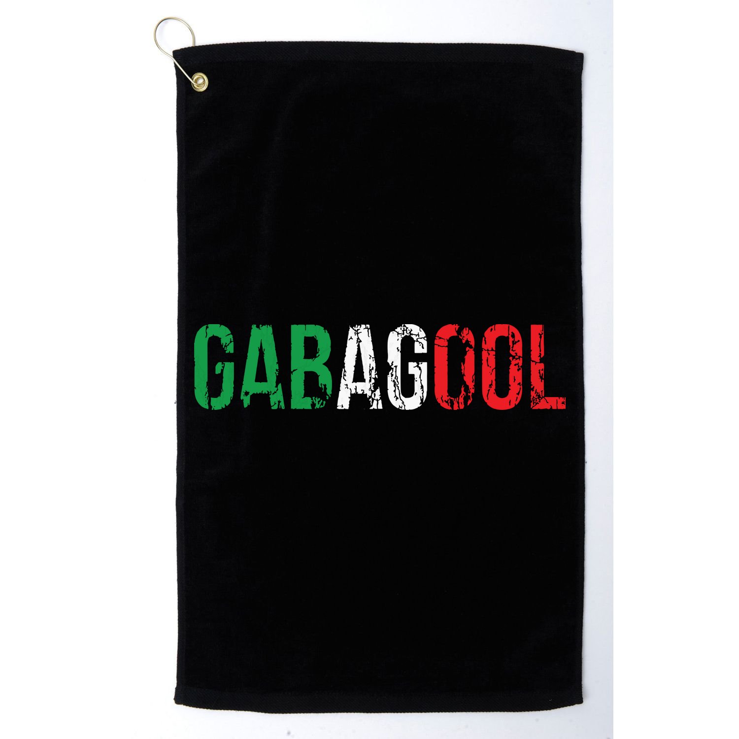 Gabagool Capicola Meat New Jersey Italian Pride Gift Golf Towel