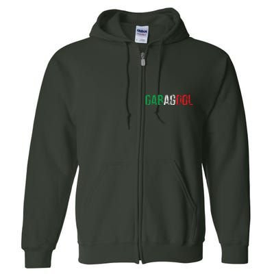 Gabagool Capicola Meat New Jersey Italian Pride Gift Full Zip Hoodie