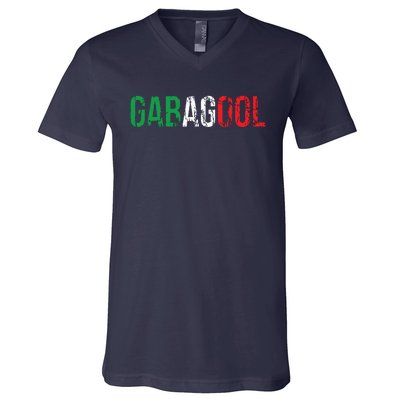 Gabagool Capicola Meat New Jersey Italian Pride Gift V-Neck T-Shirt