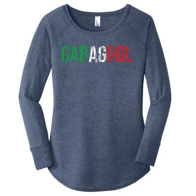 Gabagool Capicola Meat New Jersey Italian Pride Gift Women's Perfect Tri Tunic Long Sleeve Shirt