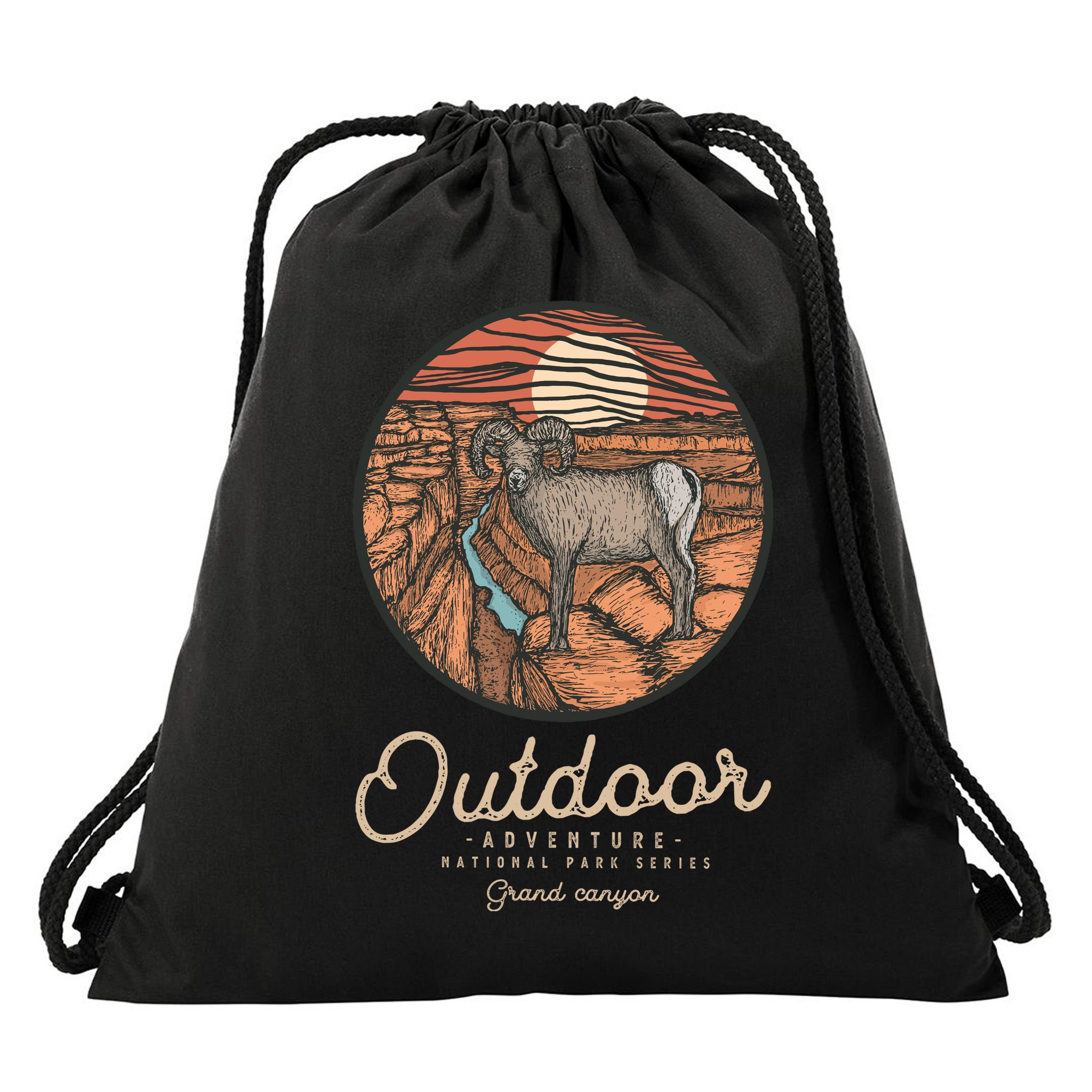 Grand Canyon National Park Drawstring Bag