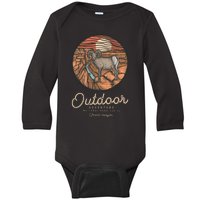 Grand Canyon National Park Baby Long Sleeve Bodysuit