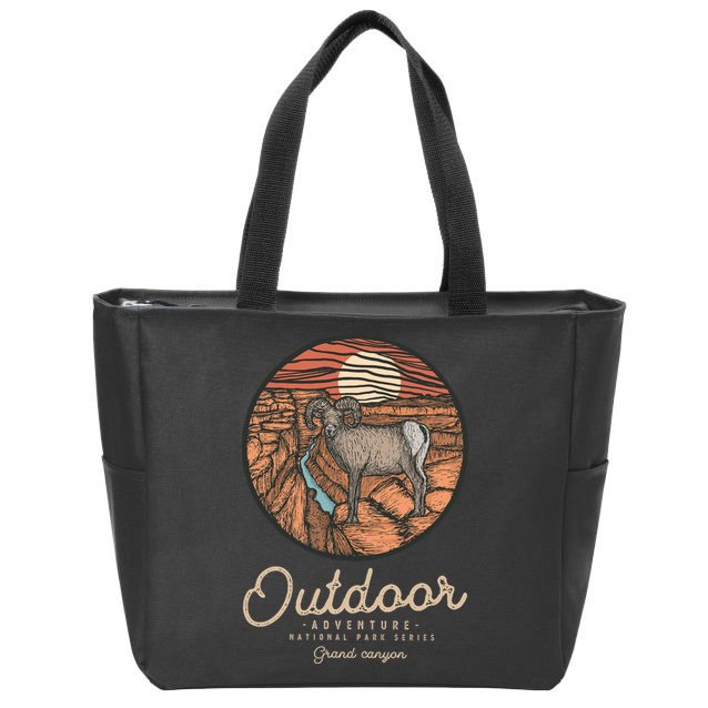 Grand Canyon National Park Zip Tote Bag