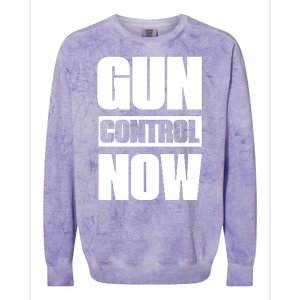 Gun Control Now USA Colorblast Crewneck Sweatshirt