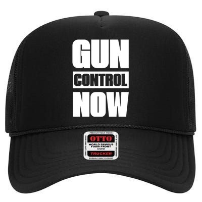 Gun Control Now USA High Crown Mesh Back Trucker Hat