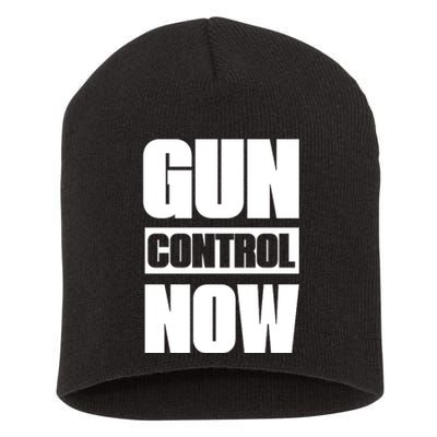 Gun Control Now USA Short Acrylic Beanie