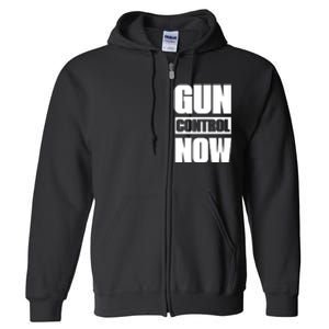 Gun Control Now USA Full Zip Hoodie