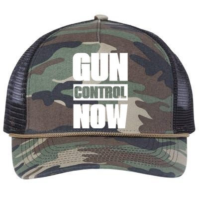 Gun Control Now USA Retro Rope Trucker Hat Cap