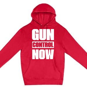 Gun Control Now USA Premium Pullover Hoodie