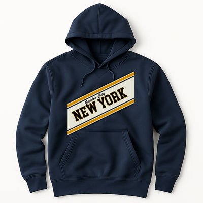 Garden City New York Varsity Logo Hoodie