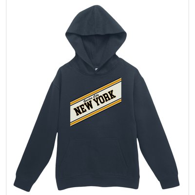 Garden City New York Varsity Logo Urban Pullover Hoodie