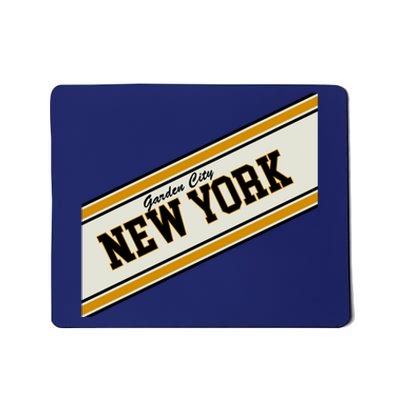 Garden City New York Varsity Logo Mousepad