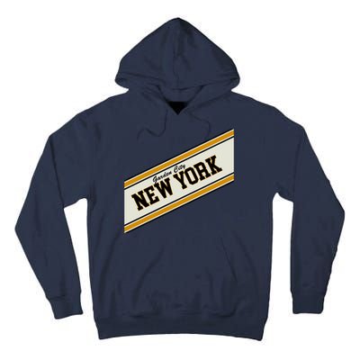 Garden City New York Varsity Logo Tall Hoodie