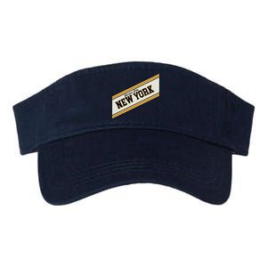 Garden City New York Varsity Logo Valucap Bio-Washed Visor