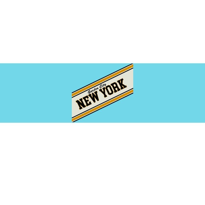 Garden City New York Varsity Logo Bumper Sticker