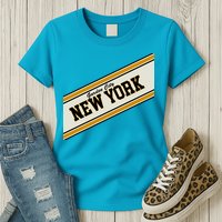 Garden City New York Varsity Logo Womens T-Shirt