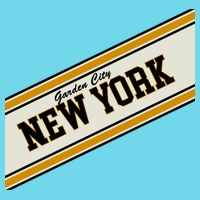 Garden City New York Varsity Logo Womens T-Shirt