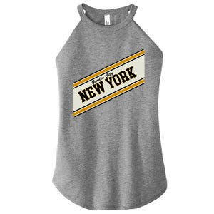 Garden City New York Varsity Logo Women's Perfect Tri Rocker Tank