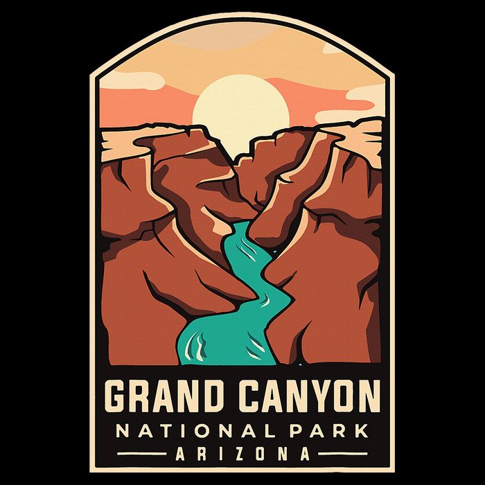 Grand Canyon National Park Throwback Design Classic City Backpack