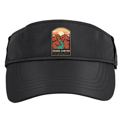 Grand Canyon National Park Throwback Design Classic Adult Drive Performance Visor