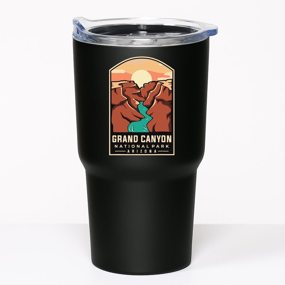 Grand Canyon National Park Throwback Design Classic Tumbler