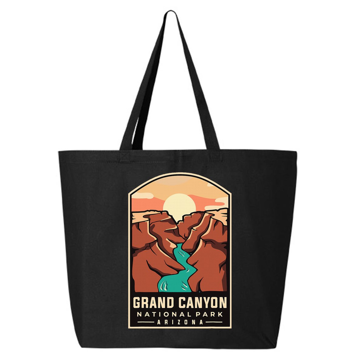 Grand Canyon National Park Throwback Design Classic 25L Jumbo Tote