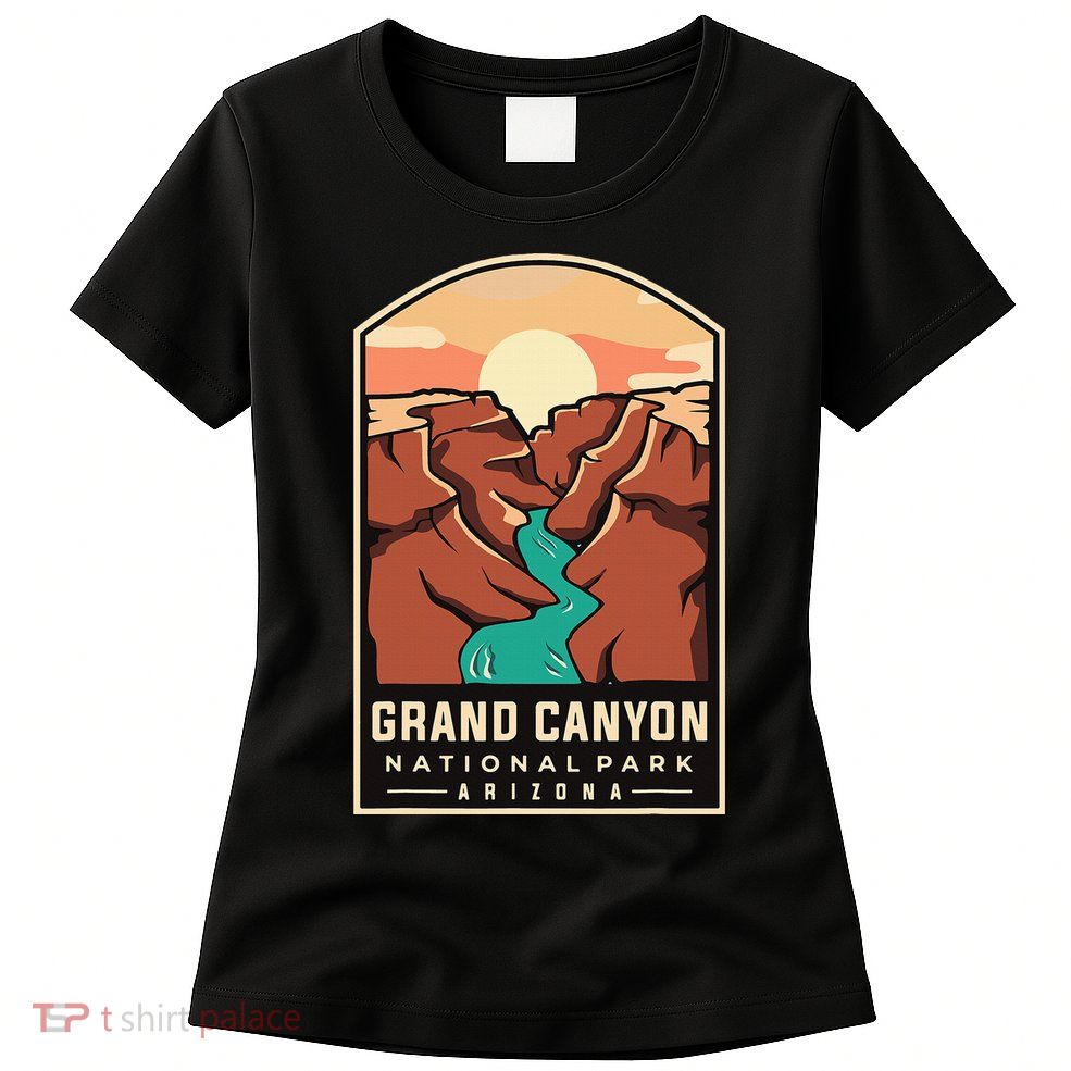 Grand Canyon National Park Throwback Design Classic Womens T-Shirt