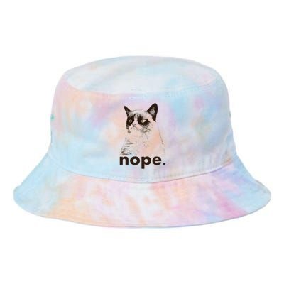 Grumpy Cat Nope Tie Dye Newport Bucket Hat