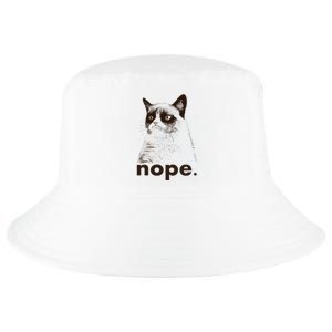 Grumpy Cat Nope Cool Comfort Performance Bucket Hat