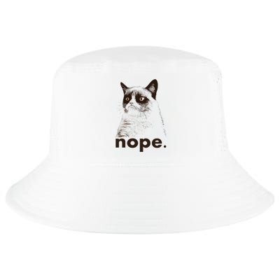 Grumpy Cat Nope Cool Comfort Performance Bucket Hat