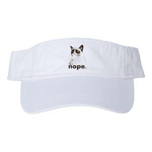 Grumpy Cat Nope Valucap Bio-Washed Visor