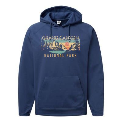 Grand Canyon National Park Performance Fleece Hoodie