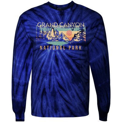 Grand Canyon National Park Tie-Dye Long Sleeve Shirt