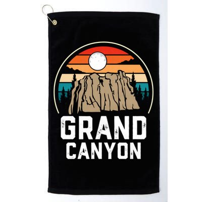 Grand Canyon National Park Arizona Travel Lover Camping Retro Vintage Golf Towel