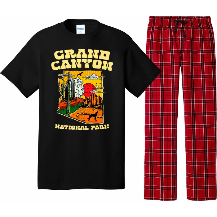 Grand Canyon National Park Arizona Travel Lover Camping Pajama Set