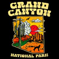 Grand Canyon National Park Arizona Travel Lover Camping Flat Bill Trucker Hat