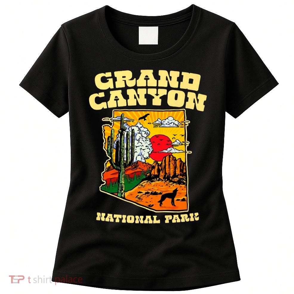 Grand Canyon National Park Arizona Travel Lover Camping Womens T-Shirt