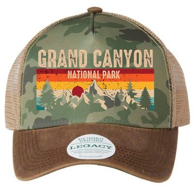 Grand Canyon National Park Arizona Travel Lover Camping Retro Legacy Tie Dye Trucker Hat