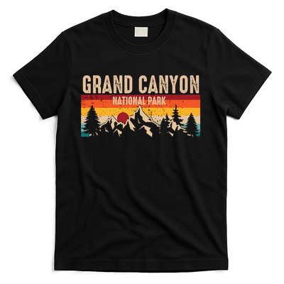 Grand Canyon National Park Arizona Travel Lover Camping Retro T-Shirt