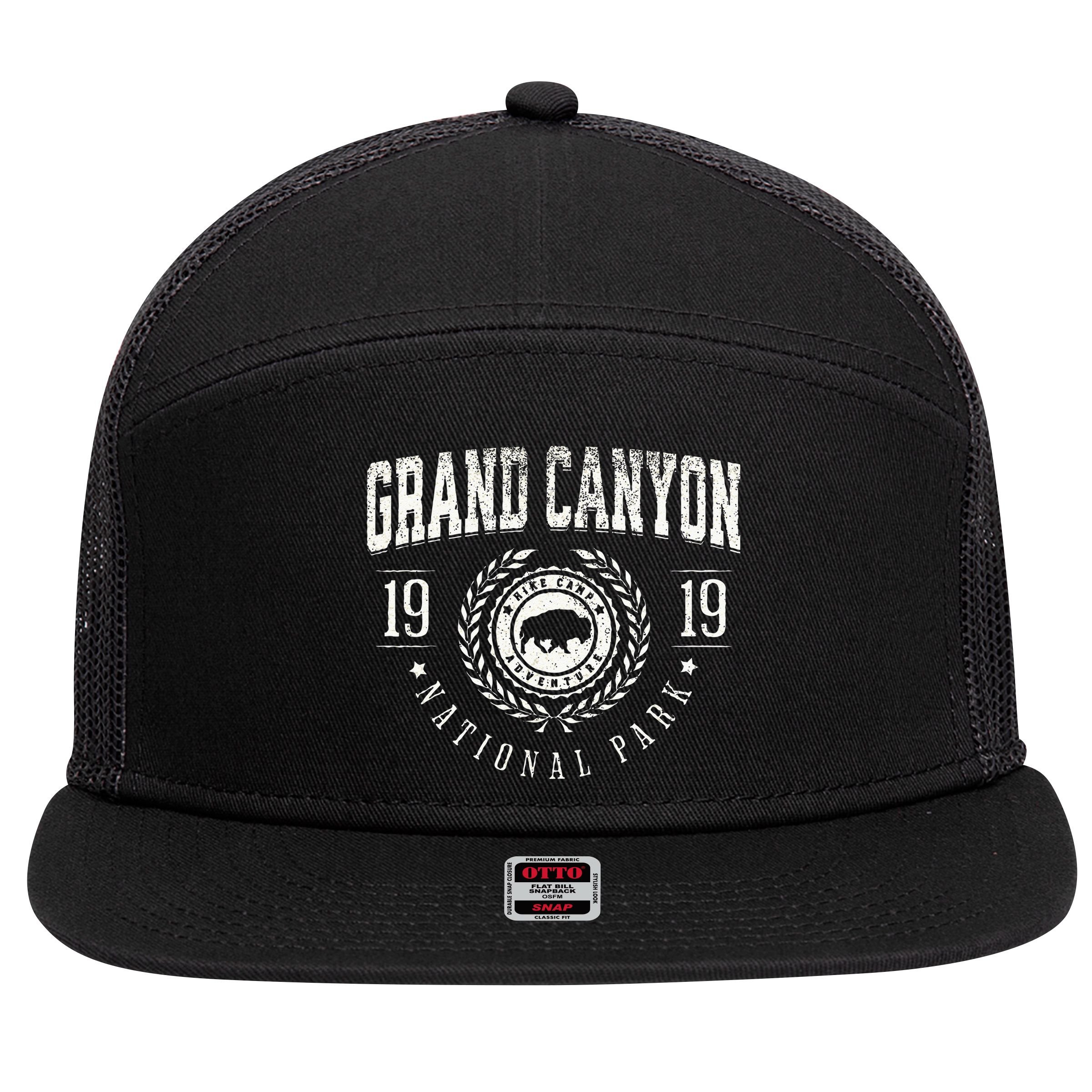 Grand Canyon National Park 7 Panel Mesh Trucker Snapback Hat