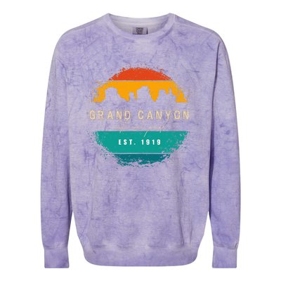 Grand Canyon National Park Colorblast Crewneck Sweatshirt