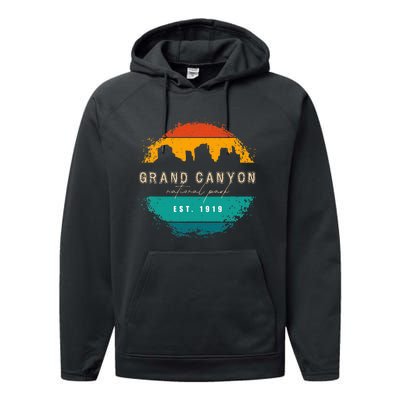 Grand Canyon National Park Performance Fleece Hoodie