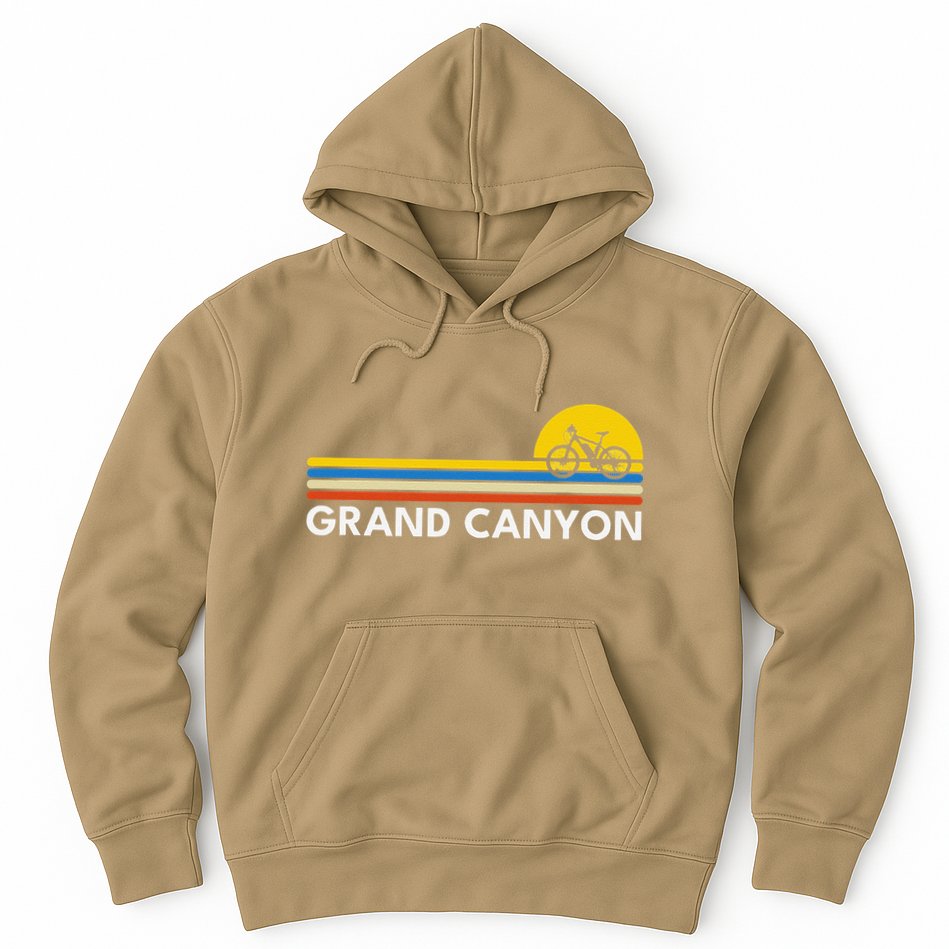 Grand Canyon National Park Arizona Vintage Retro Souvenirs Hoodie
