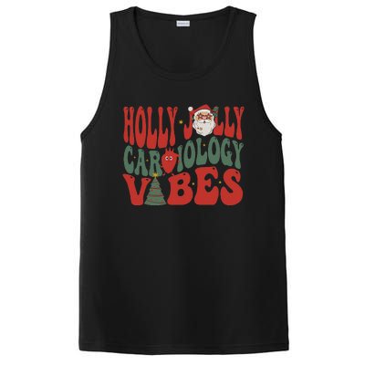 Groovy Cardiology Nurse Christmas Cardiac Squad Holiday  PosiCharge Competitor Tank